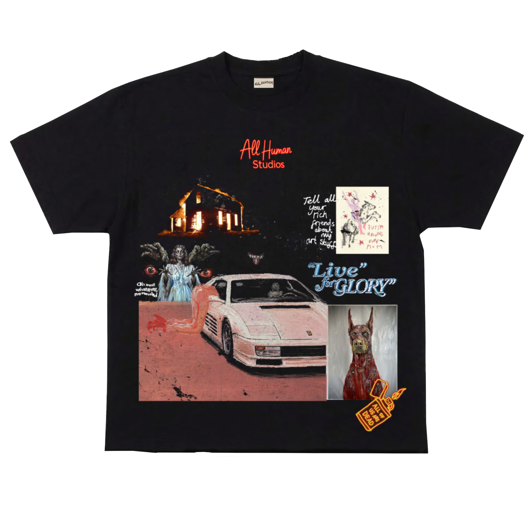 WHITE FERRARI